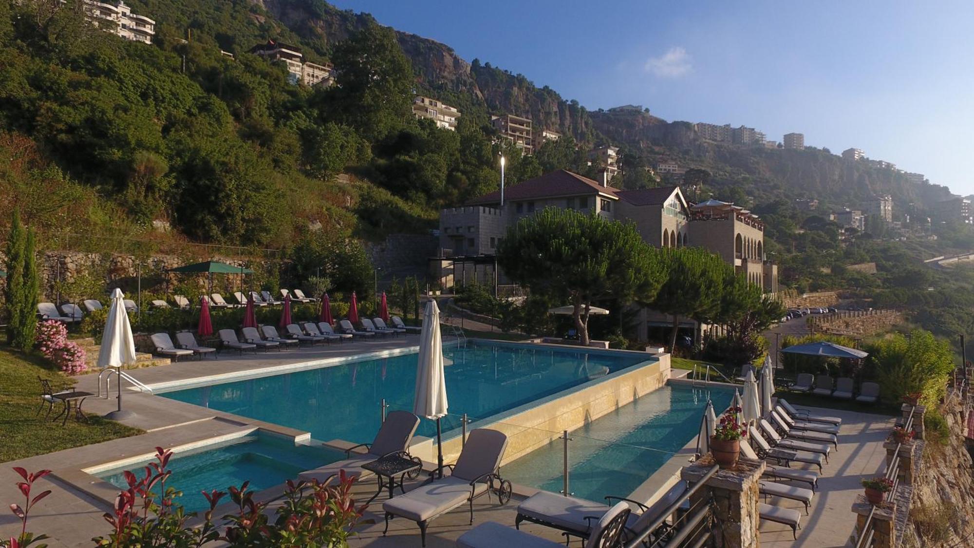 Cherry Blossom Boutique Hotel Bḩamdūn Εξωτερικό φωτογραφία